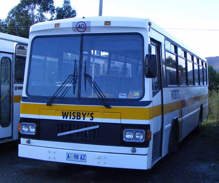 Wisbys Volvo B10M Centurion A98AZ ex Panorama Coaches